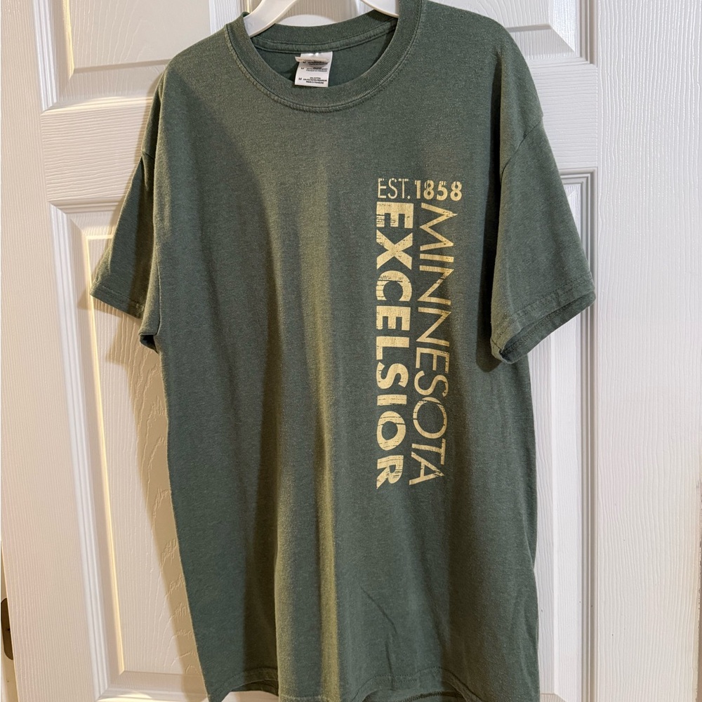 Gildan Olive Minnesota Excelsior Tee
